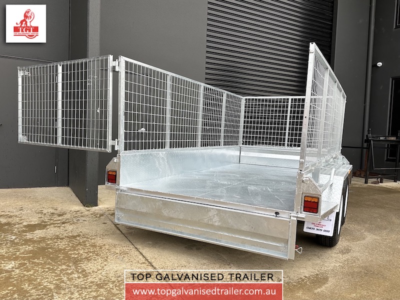 galvanised tandem trailer