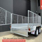 10x5 tandem trailer cage
