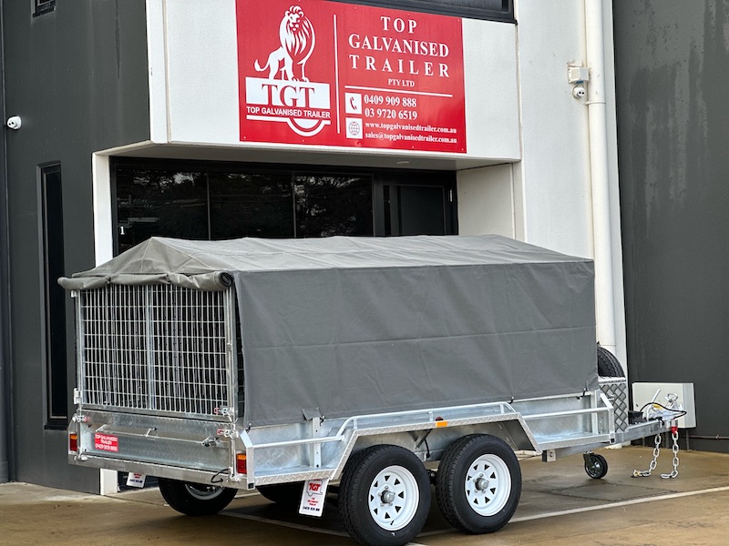 tandem trailer cover