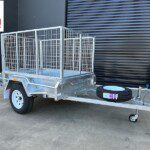 6x4 Single axle cage trailer jpeg