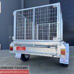 7x4 trailer with cage