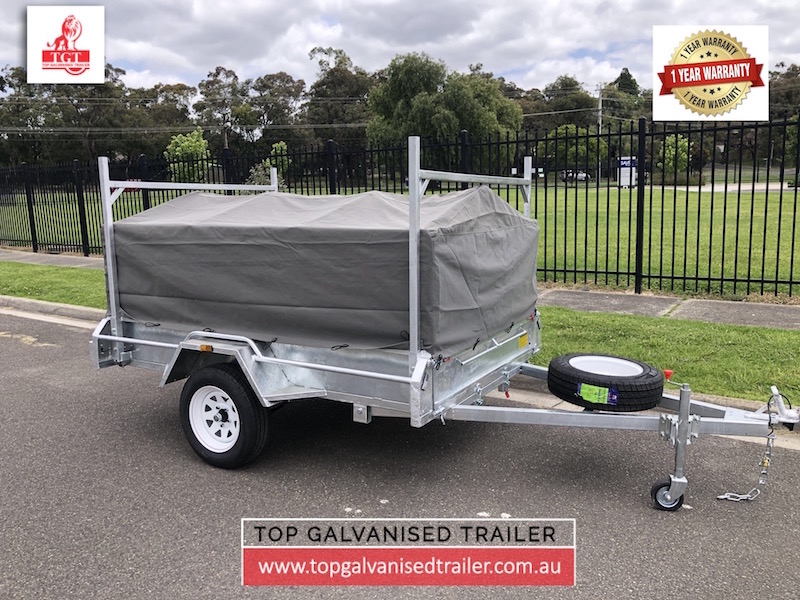 8x5 trailer with cover