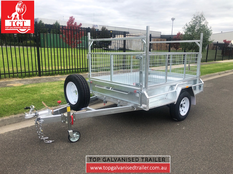 galvanised box trailer