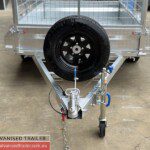 8x5 single axle trailer