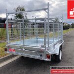 8x5 cage trailer