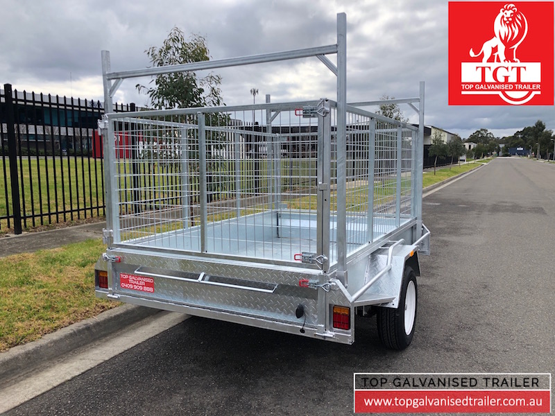 8x5 cage trailer