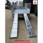 flat deck tipper trailer