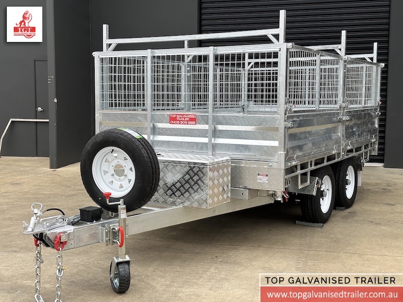 3 way hydraulic tipper trailer