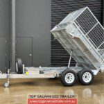 8x5 tipper trailer