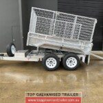 galvanised tipper trailer
