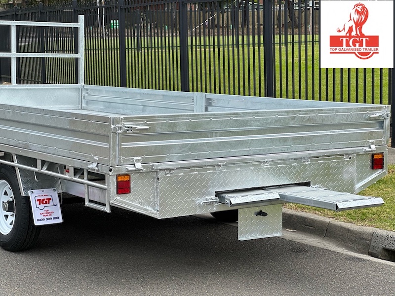 16x8 flat top trailer