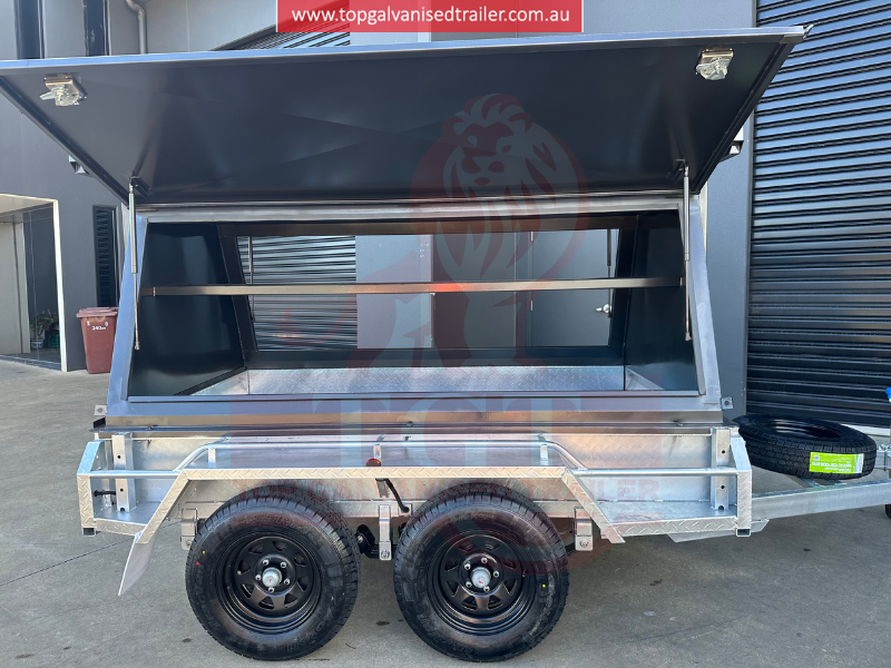 galvanised tradie trailer