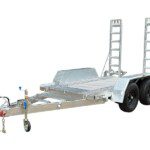 galvanised machinery trailer