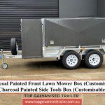 8x5 lawn mower tools trailer