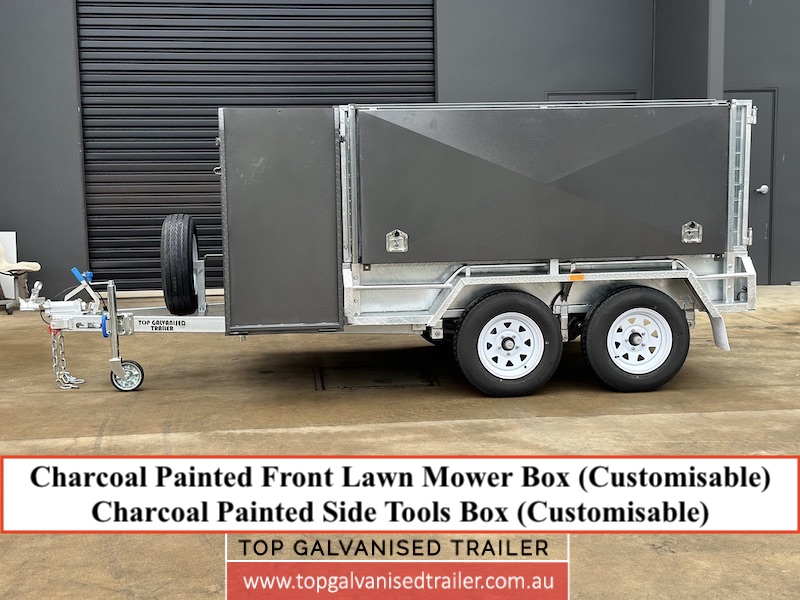 8x5 lawn mower tools trailer