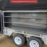 lawn mower galvanised trailer