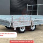 10x7 flat deck trailer
