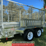 galvanised tipper trailer