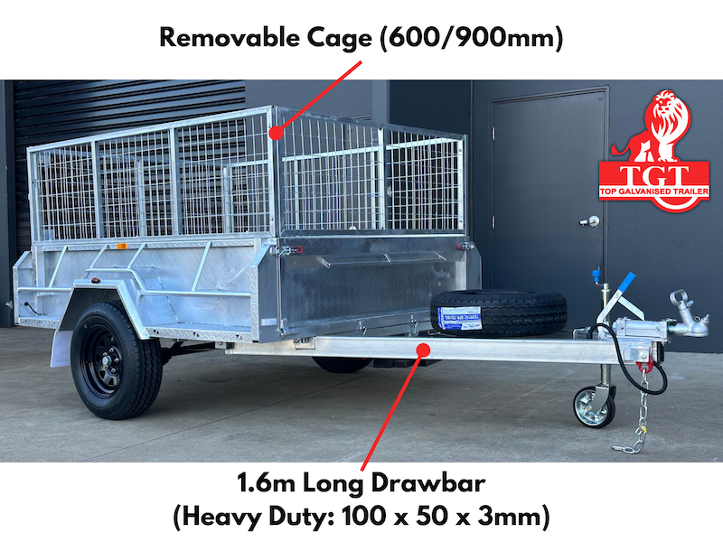 7x5 high side trailer