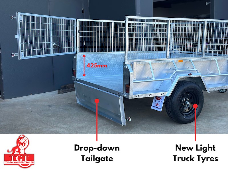 drop down tailgate