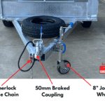 7x5 galvanised trailer