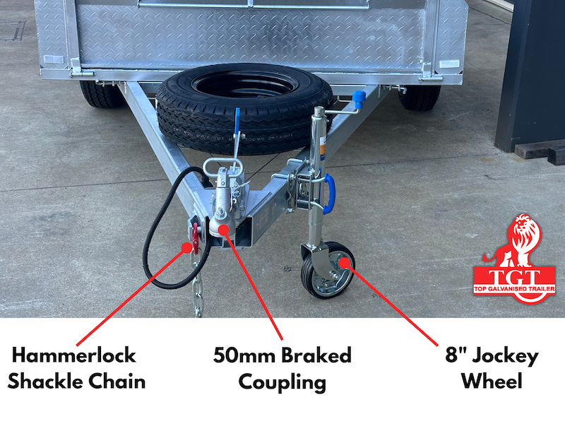 7x5 galvanised trailer