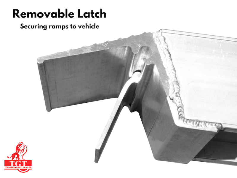 aluminium loading ramp