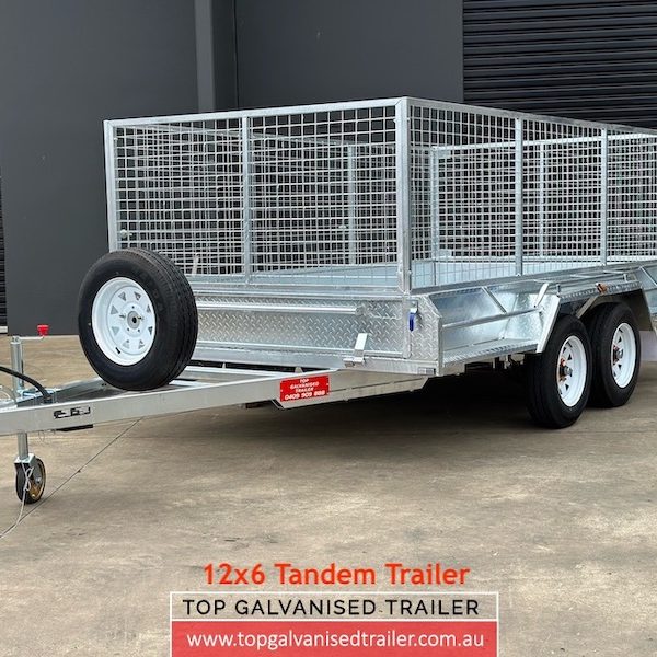 12x6 tandem trailer for sale