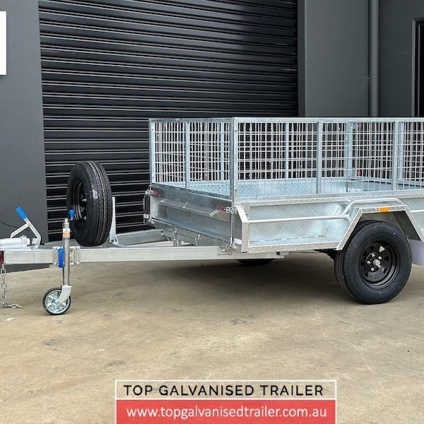 heavy duty galvanised trailer
