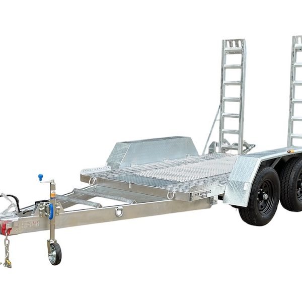 galvanised machinery trailer